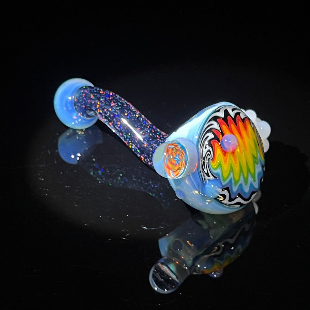 Fluffy Cloud Pipe Glass Pipe Cajun Glass   