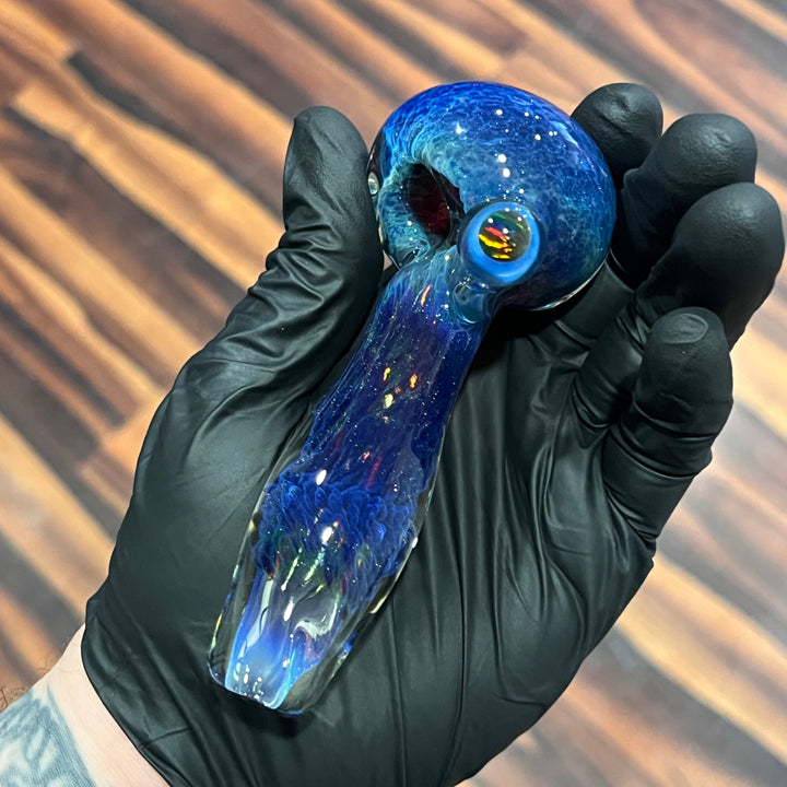 Purple Nebula Black Opal Combo 1 Glass Pipe Tako Glass   