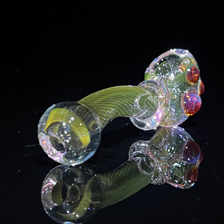 Fumed Linework Sherlock 20 Glass Pipe Boro Lyon   