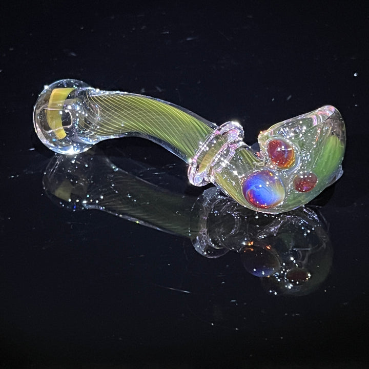 Fumed Linework Sherlock 20 Glass Pipe Boro Lyon   