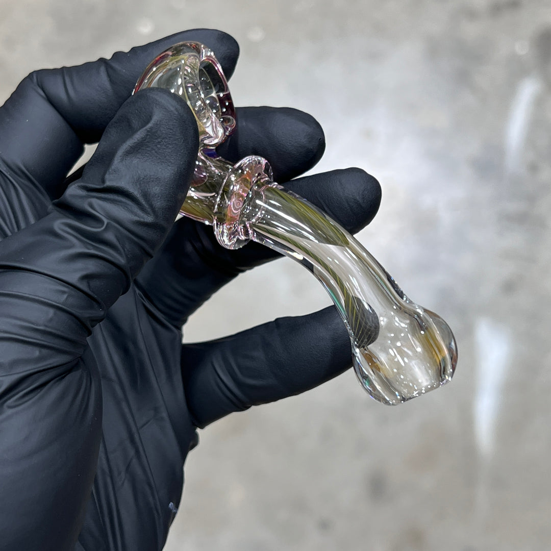 Fumed Linework Sherlock 20 Glass Pipe Boro Lyon   