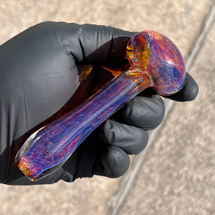 Purple Magic Pipe 4 Glass Pipe Beezy Glass   