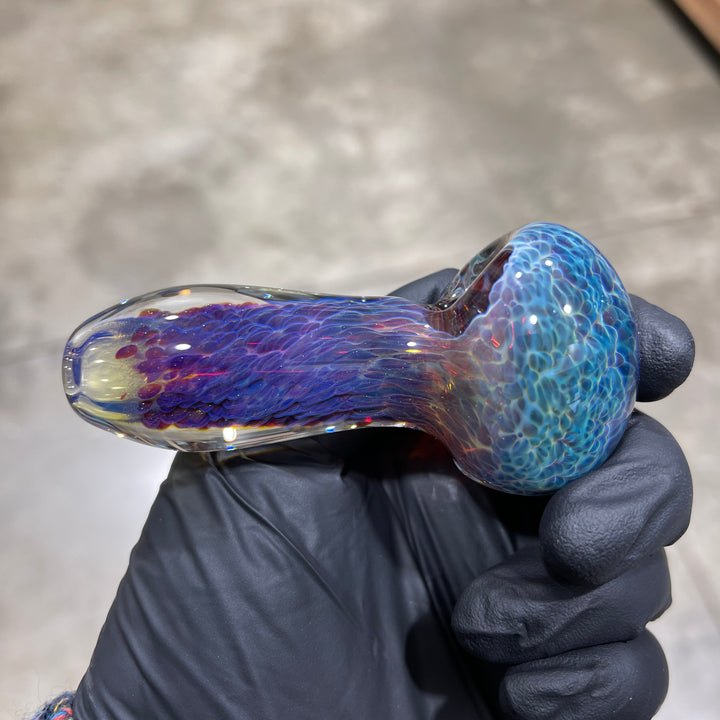 Purple Nebula Black Opal Combo 1 Glass Pipe Tako Glass   