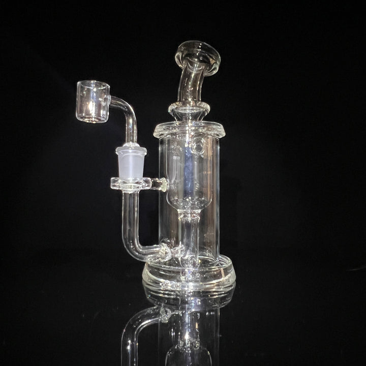 14MM Clear Incycler Glass Pipe Leisure Glass   