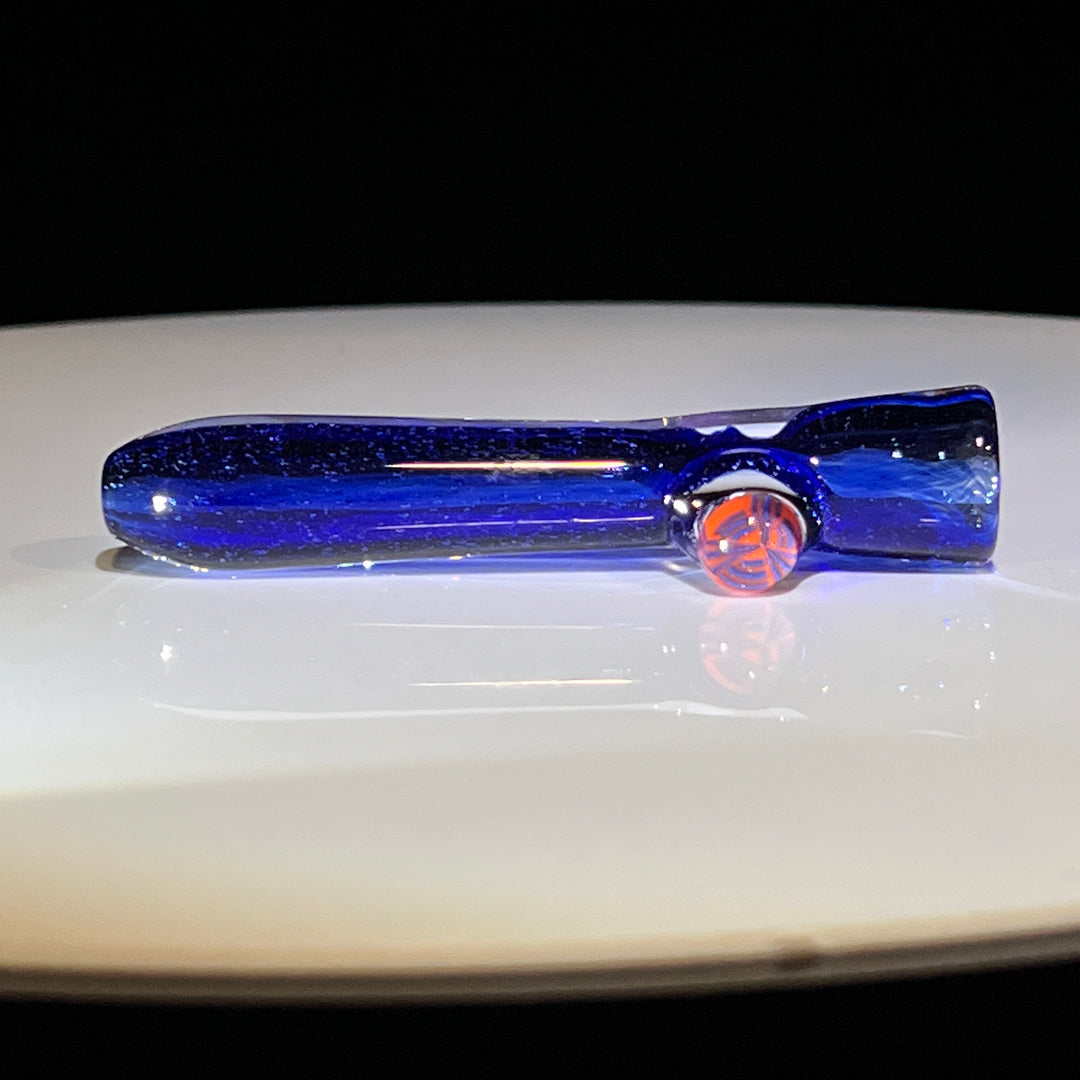 Milli Chip Chillum 23 Glass Pipe T-Bag Glass   