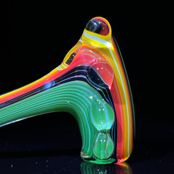 Claw Hammer 7 Glass Pipe Stargaze Glass   