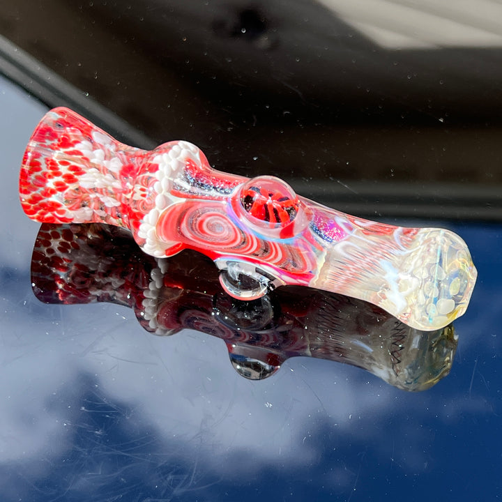 Glass Berry Cupcake Chillum 9 Glass Pipe Glass Berry Cupcake   