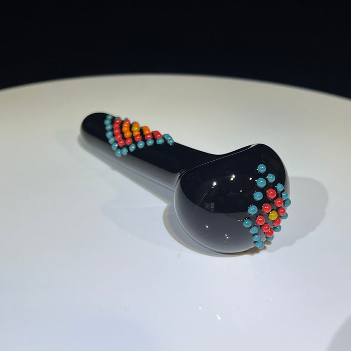 Dot Spoon Small 3 Glass Pipe Fiona Phoenix Fire   