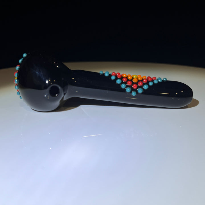 Dot Spoon Small 3 Glass Pipe Fiona Phoenix Fire   