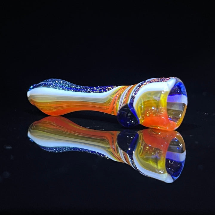 Old School Chillum 2 Glass Pipe Gladstone Glass   