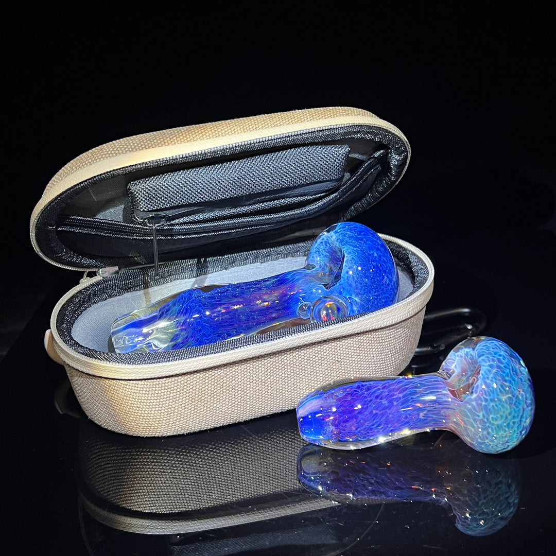 Purple Nebula Black Opal Combo 1 Glass Pipe Tako Glass   