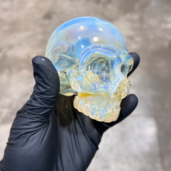 Glass Skull Pipe 1 Glass Pipe Deviant Glass   