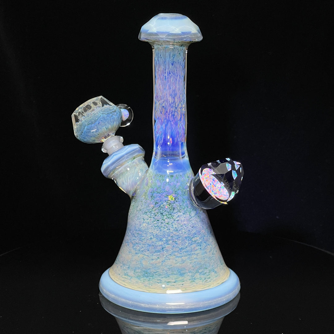 Ice Queen Female Glass Bead Handle Bong Bowl - Bong Accessories