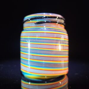 Spiral Jar - Large Accessory Empty 1 Glass