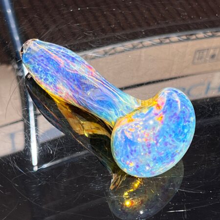 Purple Ghost Large Glass Pipe Tako Glass   