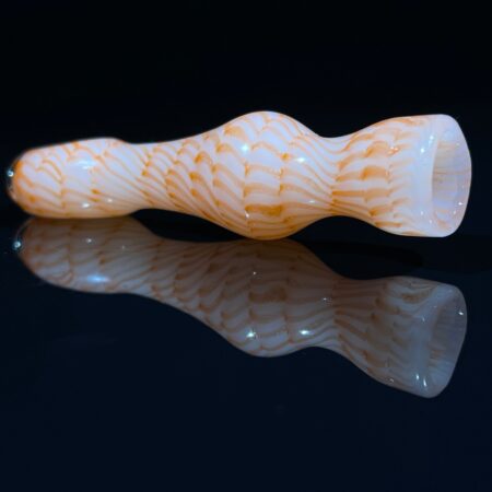 Shapely Coil Chillum Glass Pipe Key Glass Co.
