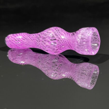 Shapely Coil Chillum Glass Pipe Key Glass Co.