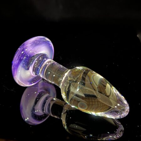 Purple Base Plug Accessory Port Townsend Glassworks   