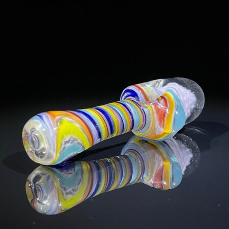Candy Land Alien Brain Honeycomb Pipe Glass Pipe Plug a Nug