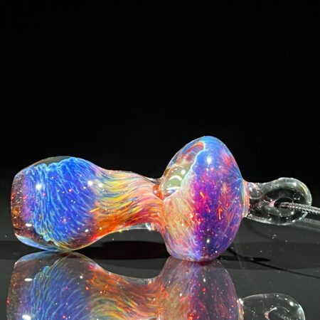 Purple Pendant Pipe Glass Pipe Beezy Glass