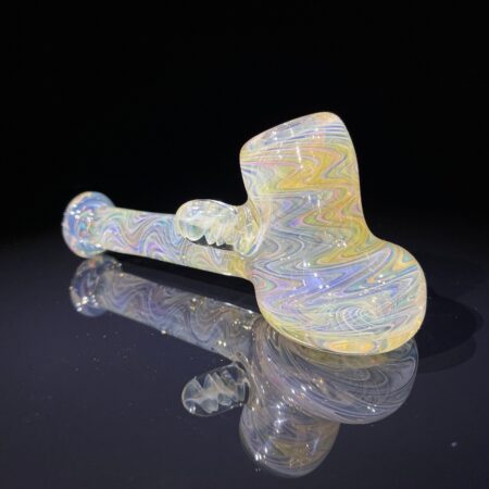 Twisted Fume Hammer All Pipes and Accessories Tako Glass Twisted Fume Hammer Glass Pipe Zafa Glass
