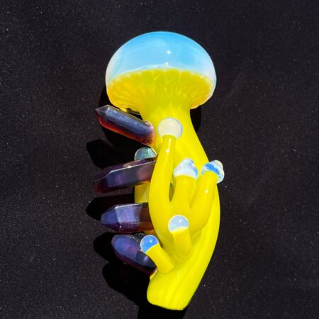Hippy Flip Pipe Glass Pipe Love Glass   