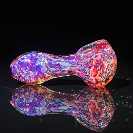Purple Peanut Pipes + Purple Marble Hammer Combo Glass Pipe TG