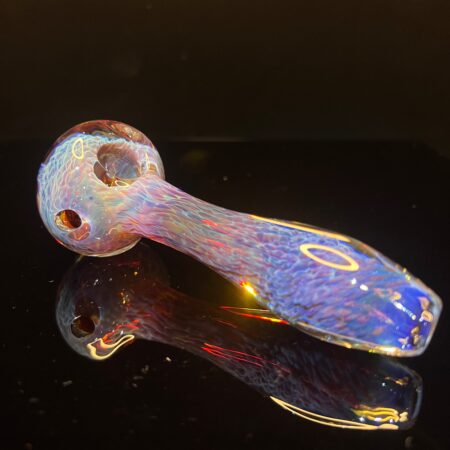 Purple Nebula Pipe large Glass Pipe Tako Glass Right