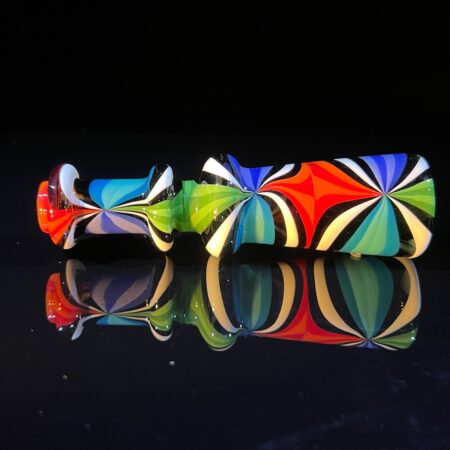 Heady Beachball Chillum 1 Glass Pipe TG
