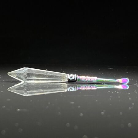 Crystal Grip Iridescent Steel Dabber Accessory TG