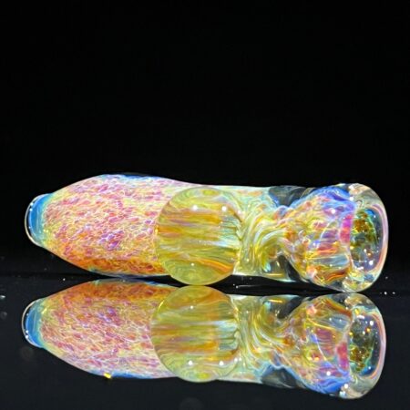Purple Ghost Chillum Glass Pipe Tako Glass