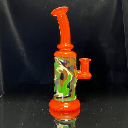 Camo Mini Rig + Case Combo Glass Pipe Cody Wade Glass   