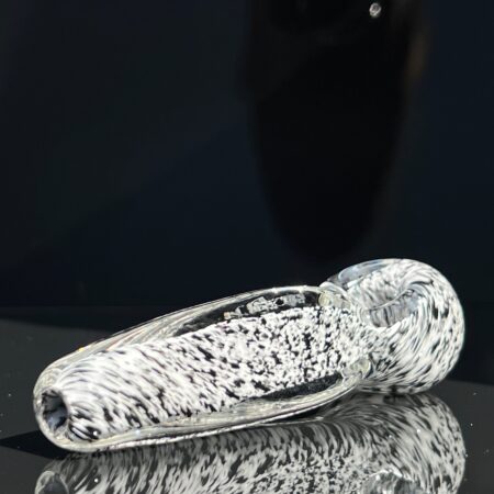 Cookies and Cream Prism Spoon Pipe Glass Pipe Humboldt