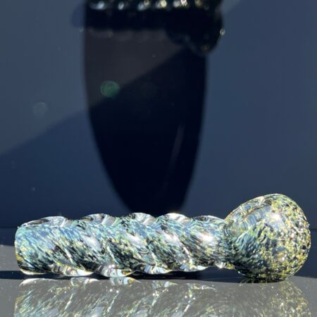 Gold Fever Spiral Spoon Pipe Glass Pipe Humboldt