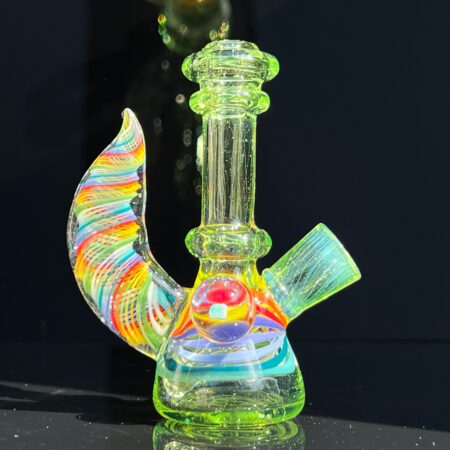 Slyme Opal Mini Bong Glass Pipe TG