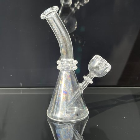 Mother-of-Quartz Castle Glass Pipe TG