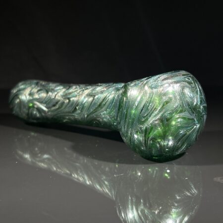 Sapphire Spoon Glass Pipe Humboldt