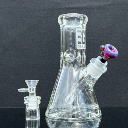 Stout Beaker Bong Bundle Glass Pipe TG
