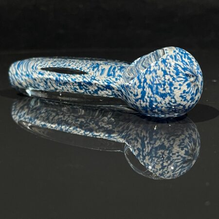 Partly Cloudy Cube Spoon Pipe Glass Pipe Humboldt