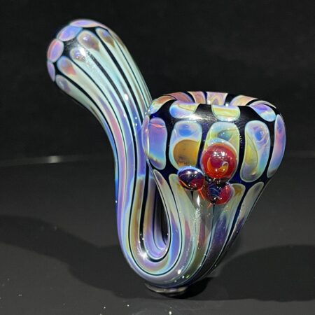 Dark Gossamer Sherlock Pipe Glass Pipe Schutz Glass