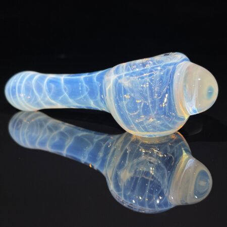 Electric Blue Coil Glass Pipe Glass Pipe Schutz Glass