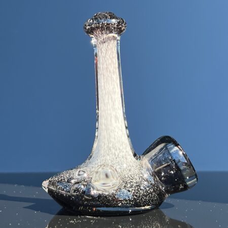 Color Fade Stand Up Sherlock Glass Pipe Jellyfish Glass