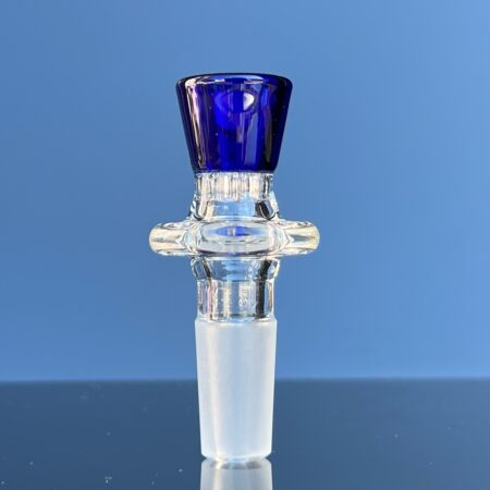 Indigo 7 Hole Pullslide Accessory Blazing Blue Glass
