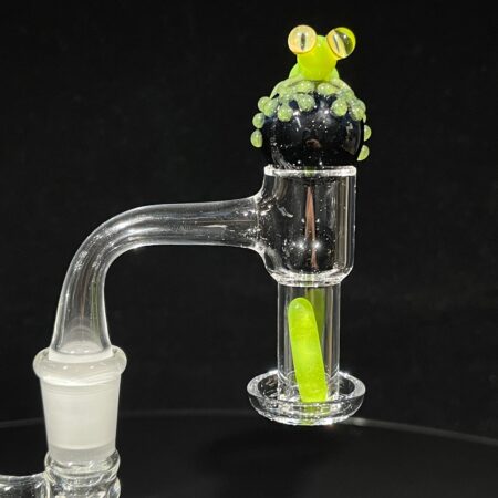 3 pc. Frog Terp Slurper Marble Set Accessory Beezy Glass
