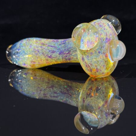 Purple Ghost Space Dust Pipe Glass Pipe Tako Glass