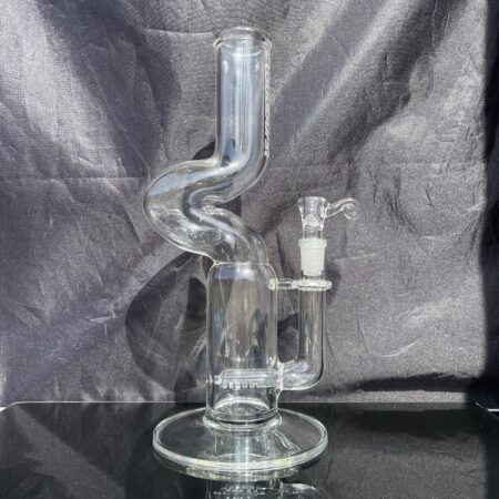 Cloudburst 12" Kink Bong Glass Pipe 27 Unlimited