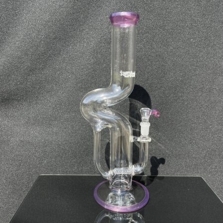 Cloudburst 14" Kink Color Recycler Bong Glass Pipe 27 Unlimited