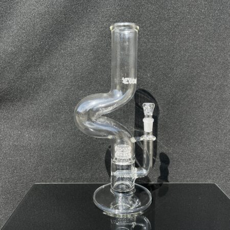 Cloudburst 14" Double Perc Kink Bong Glass Pipe 27 Unlimited