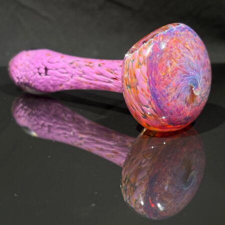 Purple Frit Pipe Glass Pipe Beezy Glass