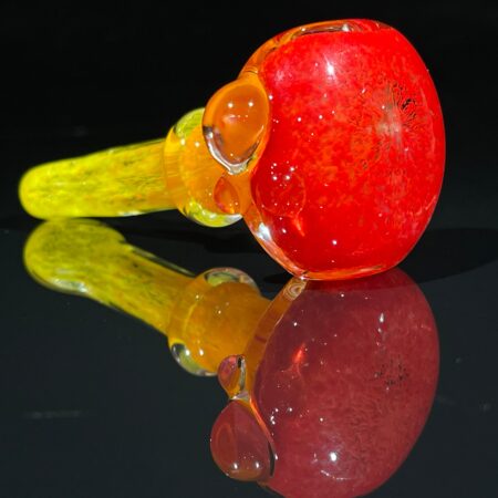 Color Fade Frit Spoon Glass Pipe Jellyfish Glass